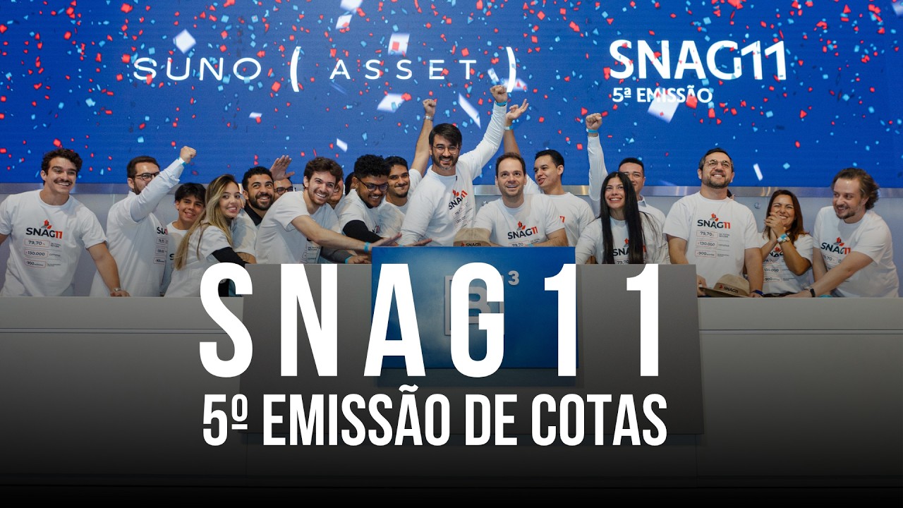 SNAG11: 5º EMISSÃO DE COTAS