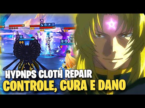 HYPNOS CLOTH REPAIR! Com esse time é bom, mas contra Tânatos não dá   Saint Seiya Awakening