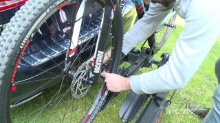 Porte-vélos, 2 vélos sur attelage, idéal vélo électrique, Peruzzo 708