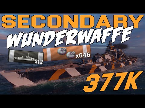 Schlieffen 377K DMG - World of Warships