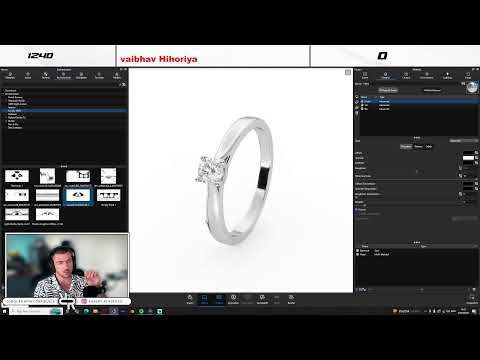 How to Setup Gold Material in Keyshot | Keyshot | Tutorial | Materials | Rendering