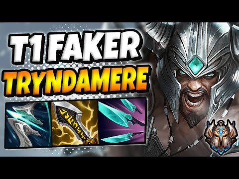 T1 Faker Tryndamere vs Sion [ MID ] Lol Korea Challenger Patch 11.24 ✅