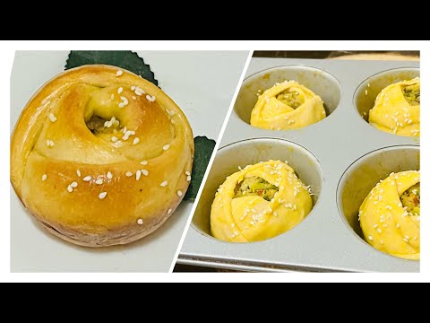 STUFFED ROSE BUNS |  BREAD ROLLS | RAMADAN RECIPES | PERFECT BREAD DOUGH