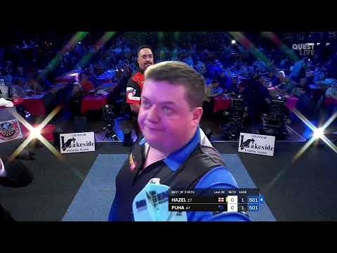 Ben Hazel v Haupai Puha | Lakeside WDF World Championship Darts 2022 | Round 1