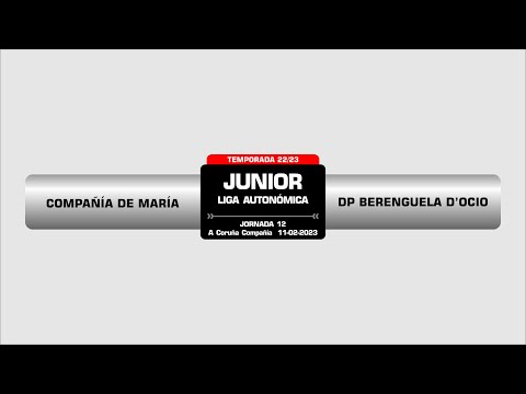 COMPAÑÍA DE MARIA - DP BERENGUELA D`OCIO l CAMPEONATO AUTONÓMICO JUNIOR