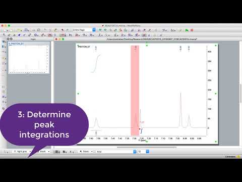 MestReNova (MNova) Part 2:  BasicProcessing
