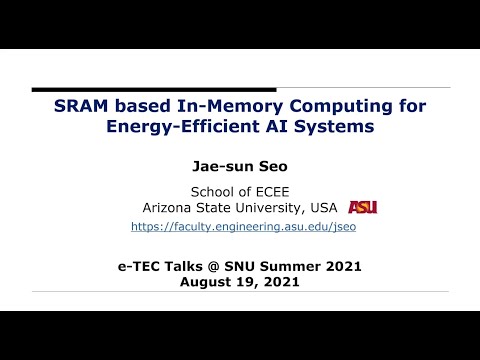 [ZS2] SRAM-based In-Memory Computing for Energy-Efficient AI Systems