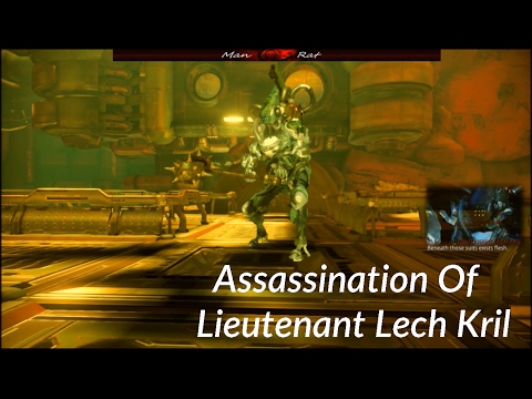 Warframe - Assassinate Lieutenant Lech Kril - 3rd Boss - Mars War