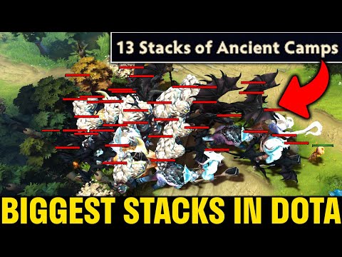 You Forced me to make this 13x BIGGEST ANCIENT STACKS in Dota🔥| Techies Official