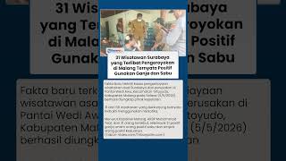 Update Pengeroyokan Wisatawan Surabaya di Malang, 31 dari 69 Korban Terbukti Positif Narkoba