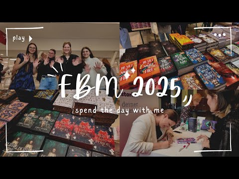 Kommt mit mir zur FBM 2025 🫂💗✨| wir treffen viele Blogger UND meine Lieblingsautorinnen 🥹❤️ + HAUL 📚