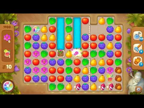 Gardenscapes Area 9 Day 1 Level 1900 - No Boosters Or Hacks