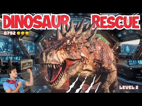 Dinosaur Space Rescue Brain Break 🦖 | Kids Dinosaur Run Adventure & Fitness Exercises
