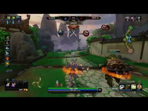SMITE cernunnos kill on invisible loki