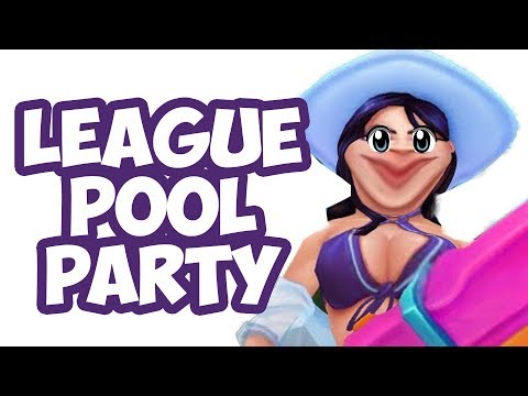 League Pool Party