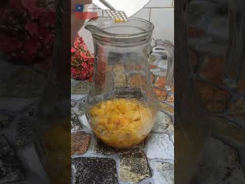 💥PONCHE DE DURAZNOS!! Trago típico para estas fiestas patrias en Chile - 2022// Fanny cocina