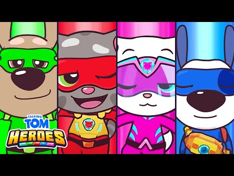Lazy Heroes in Action ????⚡️ Talking Tom Heroes Cartoon Collection