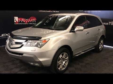 Silver 2009 Acura MDX Tech Pkg Review Edmonton Alberta - Lexus of Edmonton