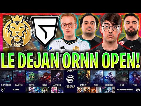 LE DEJAN ORNN ABIERTO A TH3ANTONIO! | MADM vs GIA RESUMEN SUPERLIGA ESPAÑOL LVP