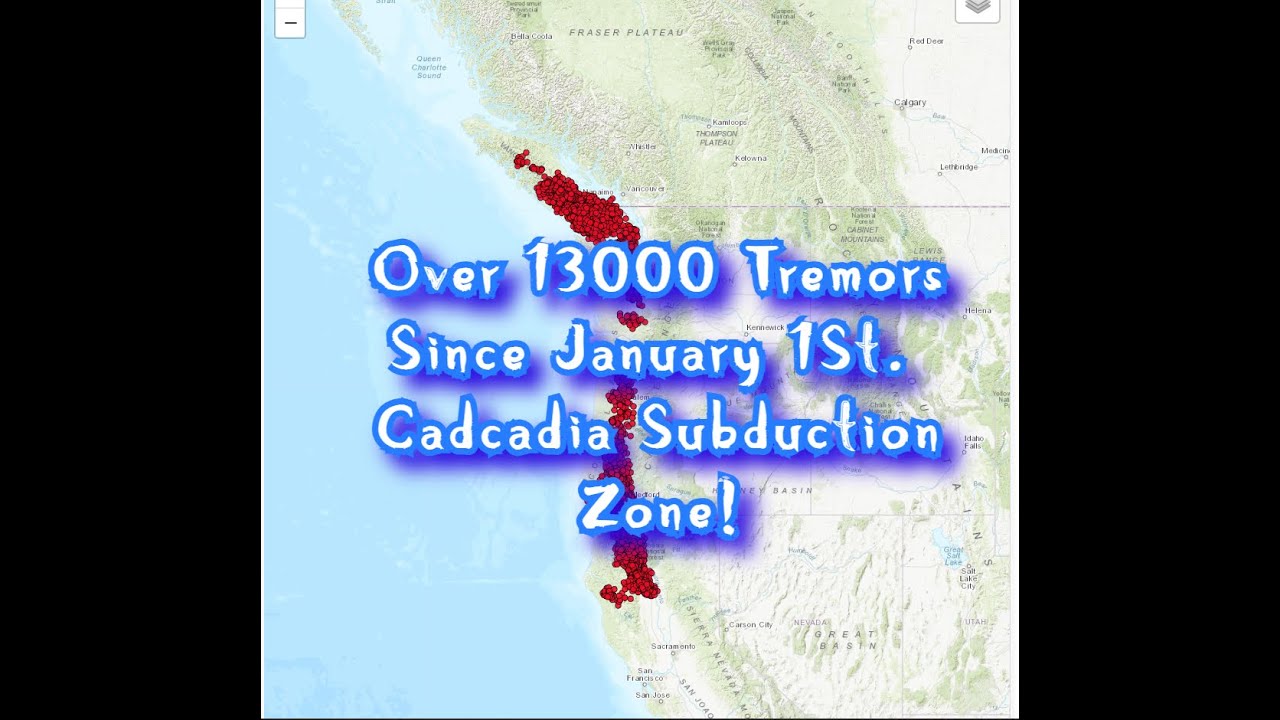 Pair of earthquakes hit Northern California. Deep Subduction Zone quakes... 4.1 3.9 Monday 4/4/2022