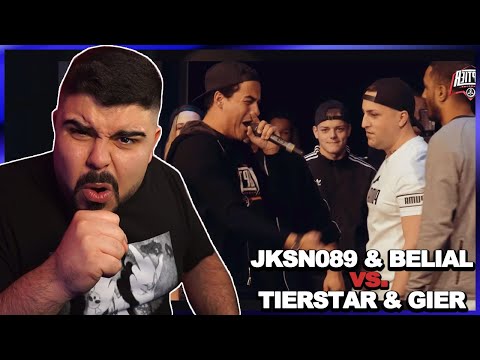 OMG!! 2VS2!! 😨 BELIAL x JKSN 089 vs. TIERSTAR x GIER - TopTier Takeover | Reaction