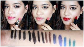 10 Lipsticks, Kajals & Eye Pencils for Beginners | Nykaa Sale