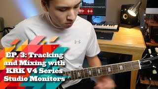 Video thumbnail for Ep 3: Tracking & Mixing with KRK V4 Series 4 Studio Monitors and Matthew Aasen by Performer Magazine