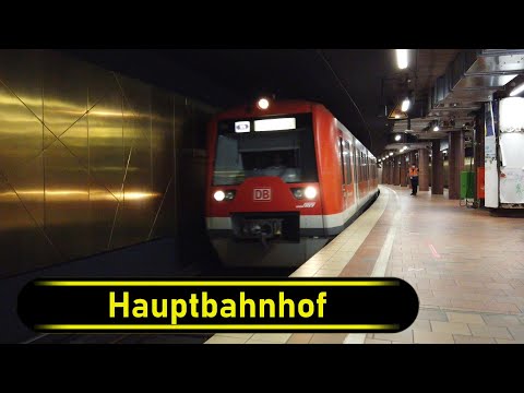 S-Bahn Station Hauptbahnhof - Hamburg 🇩🇪 - Walkthrough 🚶