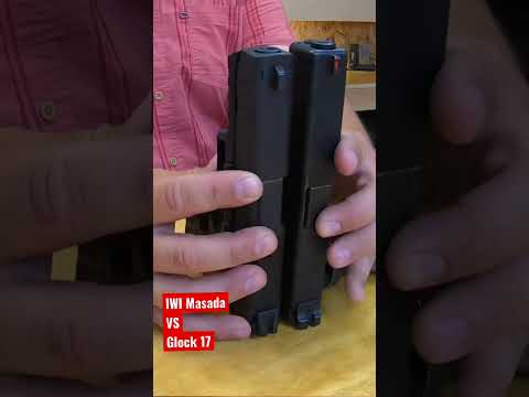 Glock 17 vs IWI Masada