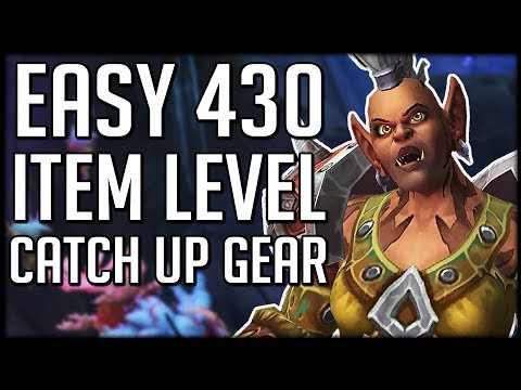 430 ILVL CATCH UP GEAR? Nazjatar Benthic Tokens Perfect For Alts | WoW BfA