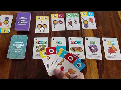 How to Play Masala Lab: Game 1 (Tiffin)