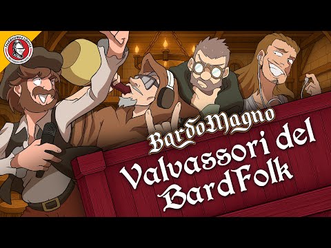 BardoMagno - Valvassori Del BardFolk (Lyrics Video By @Badafrart )