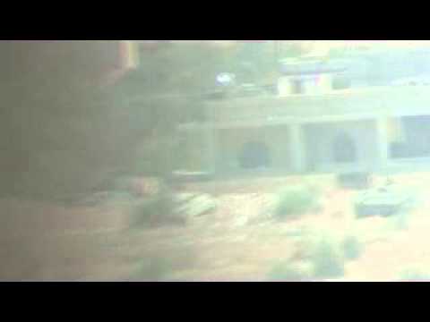 رصد لأحد حواجز النظام في معرة النعمان قبل استهدافه بواسطة كتيبة التحرير