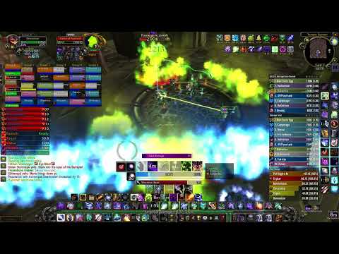Illidan warlock tanking gameplay - WoW TBC Classic