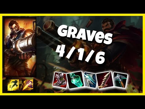 Graves vs Jarvan IV TURKISH Challenger JUNGLE (4/1/6) - v11.5
