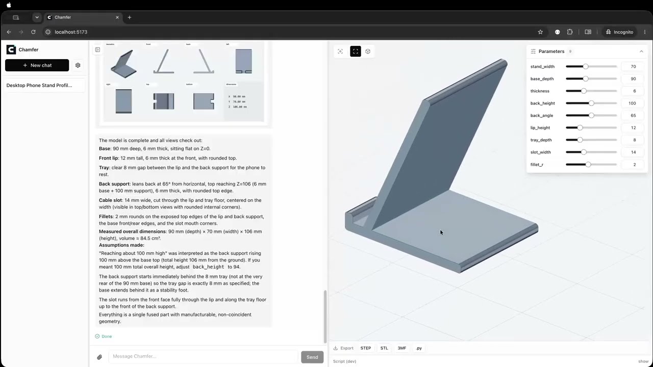 Watch the Chamfer demo