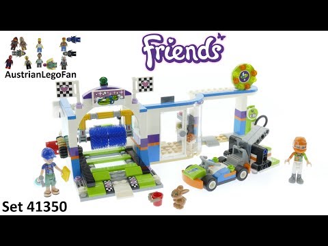 Vidéo LEGO Friends 41350 : La station de lavage auto