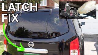 SUV Rear Door Latch Repair  - Nissan Pathfinder