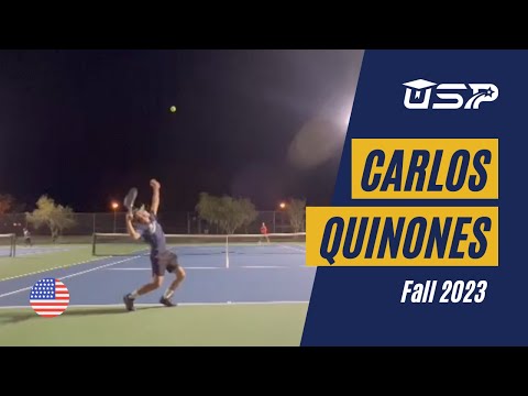 Carlos Quinones - Tennis Recruiting Video - Fall 2023