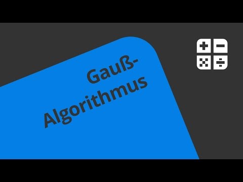 Gauß-Algorithmus einfach erklärt | Mathematik | Algebra