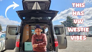 Turning my Honda Element into a Camper ~ She designed this!