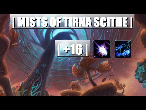 +16 Mists of Tirna Scithe | Balance Druid PoV | Mythic Plus Season 1 Shadowlands