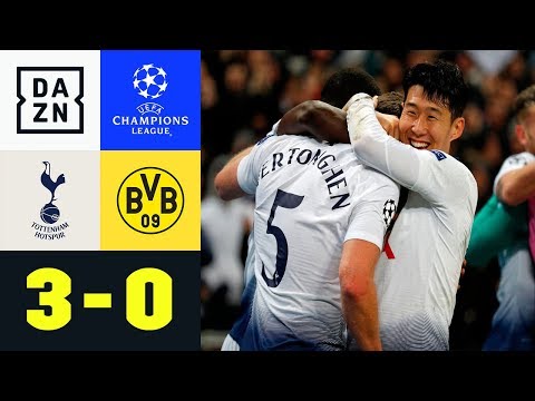 BVB geht im Wembley unter: Tottenham Hotspur - Borussia Dortmund 3:0 | UEFA Champions League | DAZN
