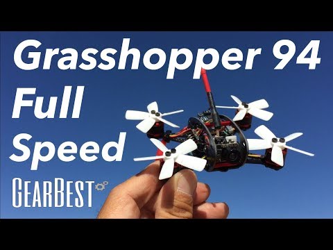 Grasshopper - 94 94mm Mini FPV Racing Drone by FULL SPEED and GEARBEST