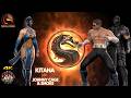 Kitana S IMPOSSIBLE 1v2 Win Vs Johnny Cage Smoke MKKE Gameplay 4K
