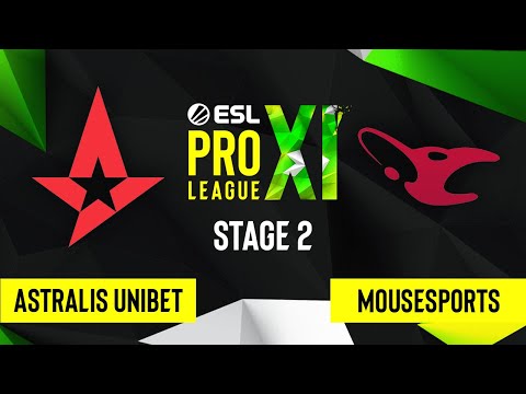 CS:GO - Astralis UNIBET vs. mousesports [Inferno] Map 1 - ESL Pro League Season 11 - Stage 2