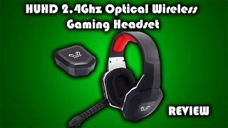 HUHD 2.4Ghz Optical Wireless Gaming Headset Review