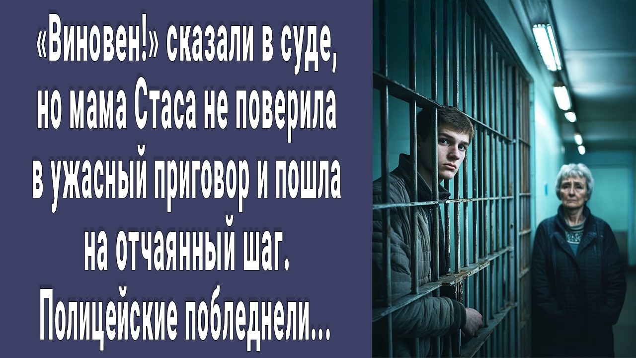 Виновен! сказали в суде, но мама не поверила в ужасный приговор Стаса и пошла на отчаянный шаг...