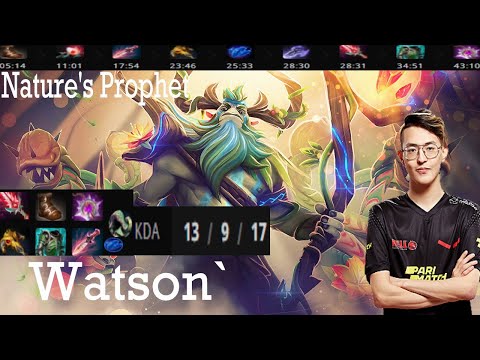 Watson` Nature's Prophet Mid Gameplay Patch 7.31b - Dota 2 Full Gameplay player perspective.