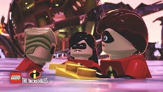 PLANE CRASH! STRANDED AT SEA!! | LEGO The Incredibles - Part 11 (PS4 Pro)